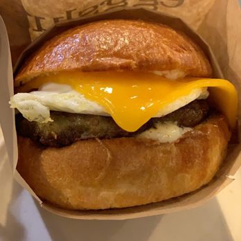 Eggslut - Sausage, Egg & Cheese - Breakfast & Brunch Near Me - Los Angeles, California