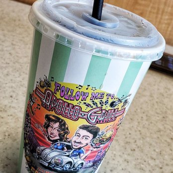Apollo Grill - Fountain Pop in a cool cup. - Burgers Near Me - Peterborough, Ontario