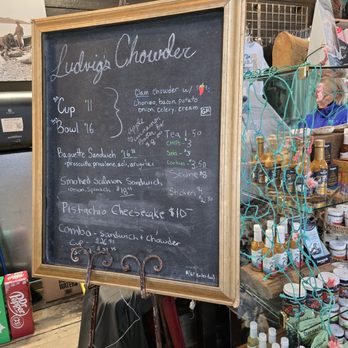 Ludvig's Chowder Cart - Menu - Cafes Near Me - Sitka, Alaska