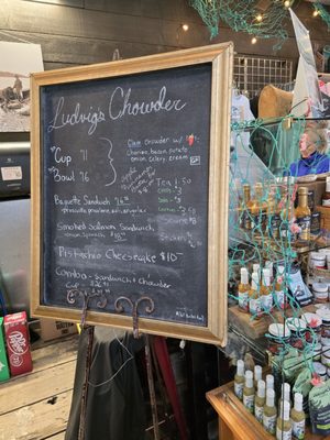 Menu photo 1 Ludvig's Chowder Cart Sitka, AK