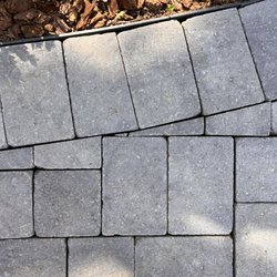 Helpful Handyman - Another close up of pavers before gaps are filled