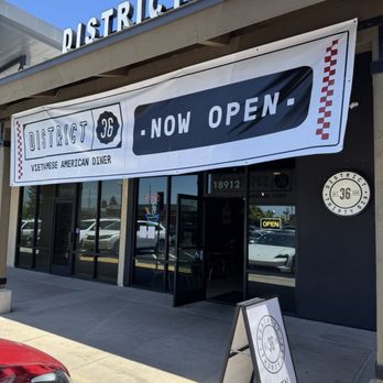 District 36 Diner - Storefront - American Near Me - Fountain Valley, California