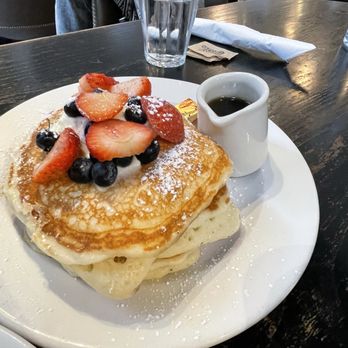 Spruce Cafe - Butter pancakes with berries - Breakfast & Brunch Near Me - Seattle, Washington Spruce Cafe - Butter pancakes with berries - Breakfast & Brunch Near Me - Seattle, Washington