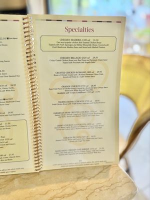 Menu photo 1 The Cheesecake Factory Honolulu, HI