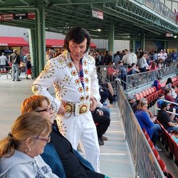 Campanelli Stadium - Elvis is in the building!