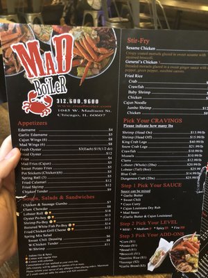 Menu photo 1 Madison Crab House Chicago, IL Menu photo 1 Madison Crab House Chicago, IL