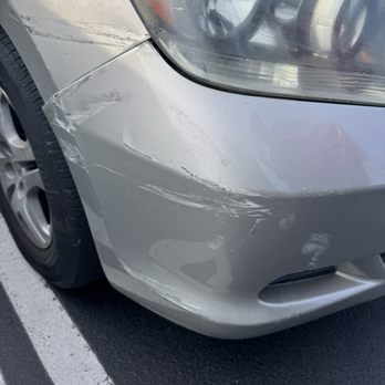 Reputation Auto Customs - Bumper damage - Auto Customization Near Me - Santa Ana, California