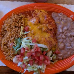 Chile Con Carne Enchiladas