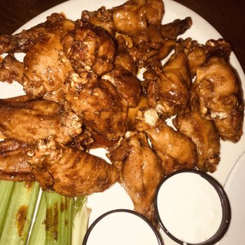 Brass Monkey - Spicy sticky and Bourbon sooooo good. Wings crispy big juicy sauced an season perfectly - Bars Near Me - Providence, Rhode Island