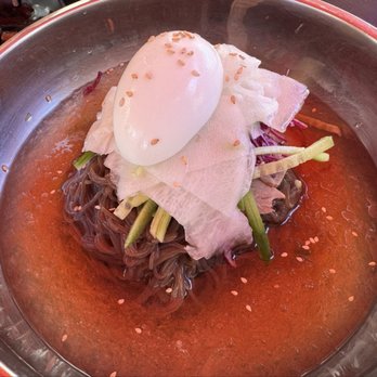 Moobongri Soondae - 33. Cold Noodle with Bulgogui - Korean Near Me - San Gabriel, California