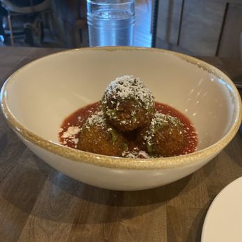 Black Walnut - Quinoa Balls ... looks good, not sure on taste, they have cheese on and in them, not mentioned on menu. Hubby can't have cheese, I was full. - New American Near Me - Oklahoma City, Oklahoma Black Walnut - Quinoa Balls ... looks good, not sure on taste, they have cheese on and in them, not mentioned on menu. Hubby can't have cheese, I was full. - New American Near Me - Oklahoma City, Oklahoma