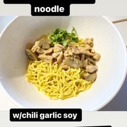 Chicken mushroom with chili's soy garlic