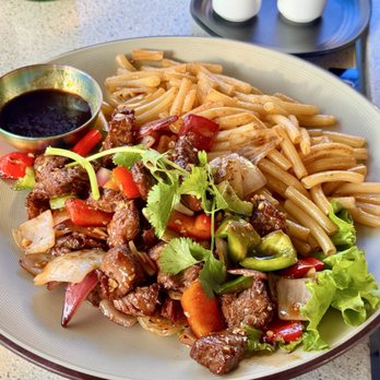 Pho This Way - Bo Luc Lac - Shaking Beef with Macaroni - Vietnamese Near Me - San Jose, California Pho This Way - Bo Luc Lac - Shaking Beef with Macaroni - Vietnamese Near Me - San Jose, California