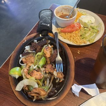 La Tapatia - Beef and chicken fajitas - Mexican Near Me - Leander, Texas