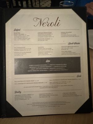 Menu photo 1 Neroli Ristorante Westwood, MA Menu photo 1 Neroli Ristorante Westwood, MA
