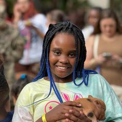 Nova Southeastern University - Enjoying the animals
