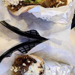 Yassou Greek Grill Cafe - D' 2 big fat gyros Yassou's Greek Monday July 11, 2022