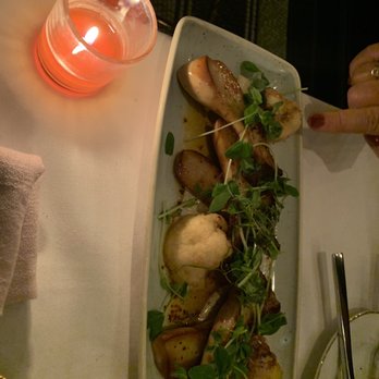 Yvonne's - Seated Seared King Trumpet Mushrooms Plate - New American Near Me - Boston, Massachusetts