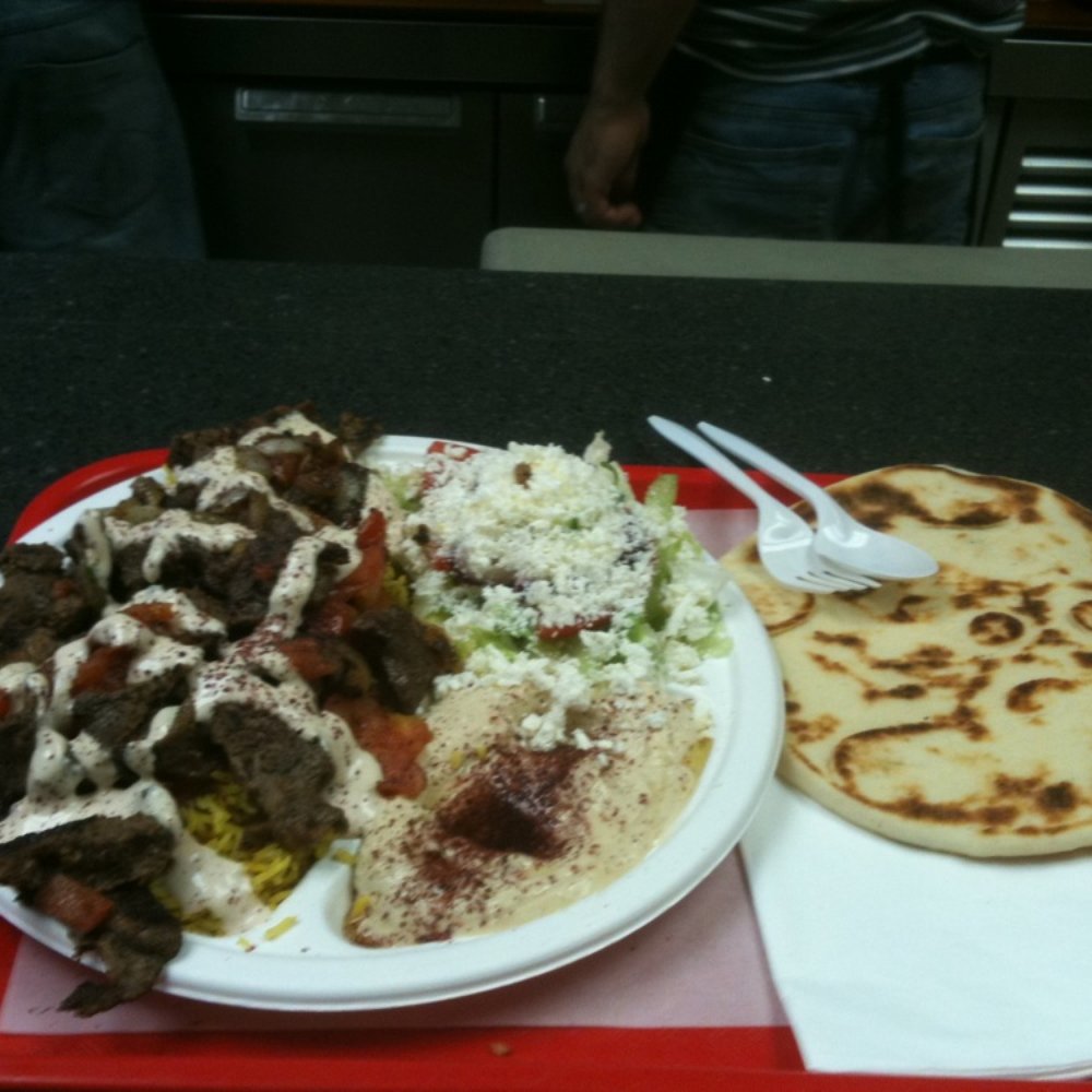 Aladdin Falafel Corner - Shawarmaa plate is the best - Mediterranean Near Me - Seattle, Washington