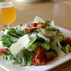 R&B Ale & Pizza House - Caesar Salad with roasted tomato & grated parm