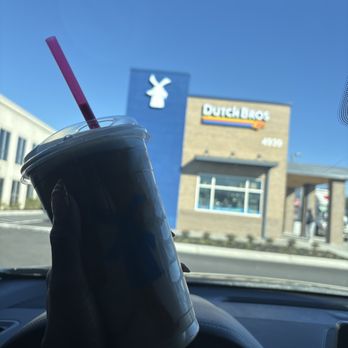 Dutch Bros Coffee - Golden Eagle Dutch freeze - Juice Bars & Smoothies Near Me - Locust Grove, Georgia