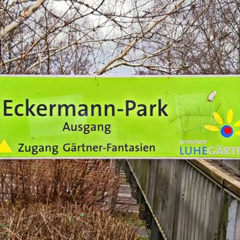 Eckermann Park - Ausgang und Übergang zu den Gärtner.Fantasien (03/2020) - Parks Near Me - Winsen (Luhe), NI