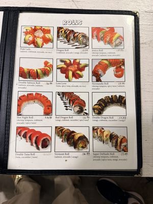 Menu photo 1 DelSushi La Jolla, CA