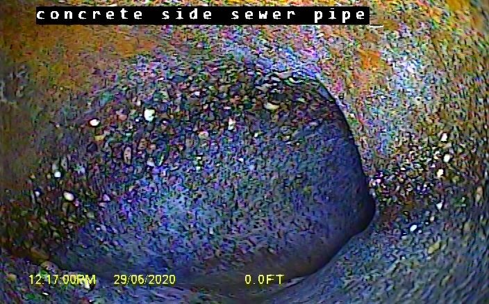 Slide of Sewer Inspector