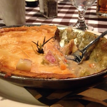Schuler's Restaurant & Pub - This is a delicious turkey pot pie with a Rosemary garnish. Was SO GOOD - New American Near Me - Marshall, Michigan Schuler's Restaurant & Pub - This is a delicious turkey pot pie with a Rosemary garnish. Was SO GOOD - New American Near Me - Marshall, Michigan