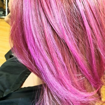 Studio Hair by Lance Johnson - Rose gold hair with pink highlights! - Hair Stylists Near Me - Orlando, Florida