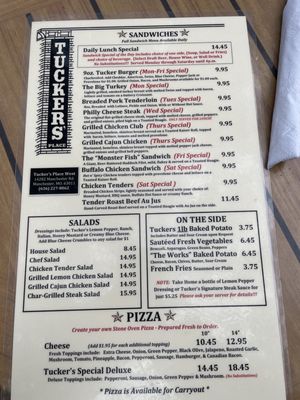 Menu photo 4 Tucker's Place Ballwin, MO