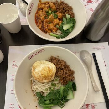 Mian - Mapo tofu noodles and chengdu noodles - Noodles Near Me - Costa Mesa, California