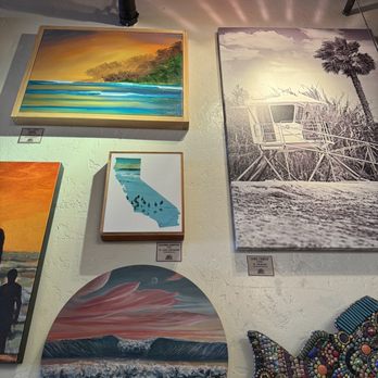 Beachfire Bar & Grill - More art. Buy some! - New American Near Me - San Clemente, California
