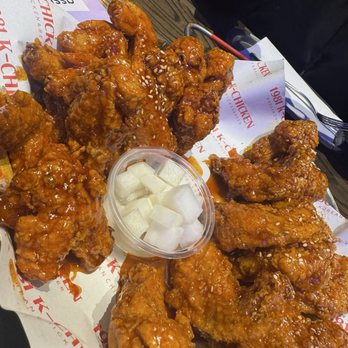 1981 K Chicken - Crisy Spicy Fried Wings - Korean Near Me - Overland Park, Kansas