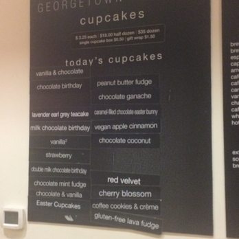 Georgetown Cupcake - Cupcake menu - Bakeries Near Me - Bethesda, Maryland Georgetown Cupcake - Cupcake menu - Bakeries Near Me - Bethesda, Maryland