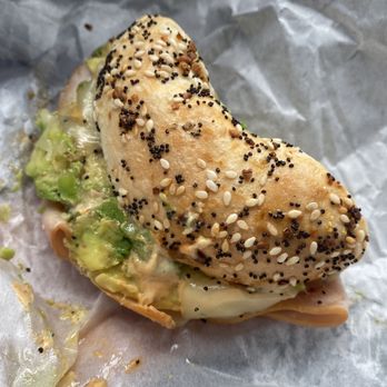 Yum Yum Donuts - a sandwich with sesame seeds and lettuce - Donuts Near Me - Chino, California Yum Yum Donuts - a sandwich with sesame seeds and lettuce - Donuts Near Me - Chino, California