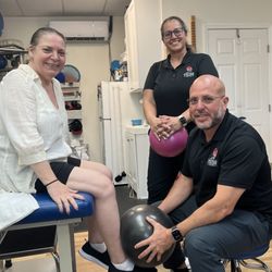 Miami Rehab & Wellness Center - Diana and Jose in my therapy