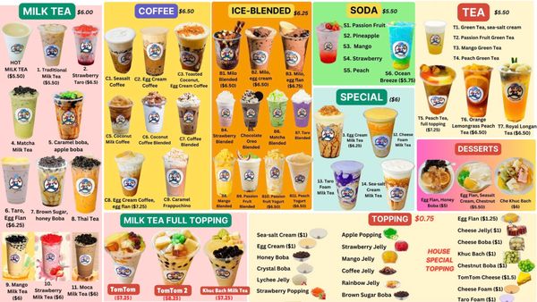 Menu photo 6 Boba TomTom Fairfax, VA