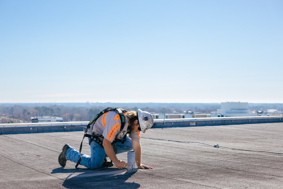 Slide of Baker Roofing Company