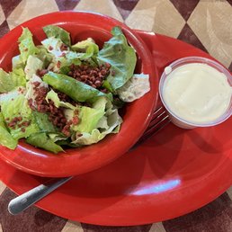 Side salad w/lunch special Side salad w/lunch special