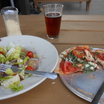 Freetail Brewing - Greek Salad with extra $ dressing - Pubs Near Me - San Antonio, Texas