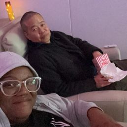 I brought a couple of bags of popcorn and used the microwave to pop them but chill theater provided the cool popcorn boxes I brought a couple of bags of popcorn and used the microwave to pop them but chill theater provided the cool popcorn boxes
