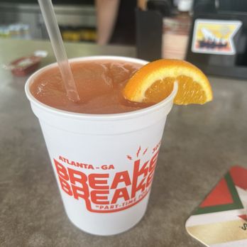 Breaker Breaker - Frozen Aperol Spritz! So delicious! - Seafood Near Me - Atlanta, Georgia Breaker Breaker - Frozen Aperol Spritz! So delicious! - Seafood Near Me - Atlanta, Georgia