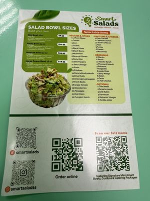 Menu photo 8 Smart Salads Colton, CA