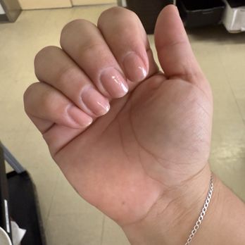 MiLady's Beauty Spa - Here you can see some bumps in the polish. There are a lot more smaller bumps of file shavings. - Nail Salons Near Me - Kapolei, Hawaii MiLady's Beauty Spa - Here you can see some bumps in the polish. There are a lot more smaller bumps of file shavings. - Nail Salons Near Me - Kapolei, Hawaii