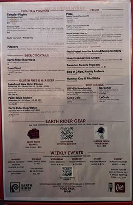 Cedar Lounge Earth Rider Brewery taproom by null