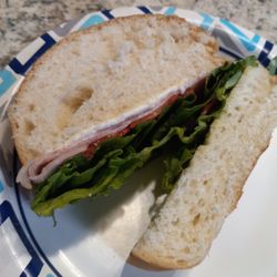 Lowe's Market - This is what was on it, couldn't tell when I picked it up. The deli depth can do alot better than that.