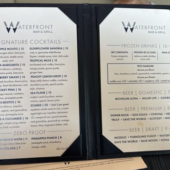 Waterfront Bar & Grill - Drinks 8/2024 - Cocktail Bars Near Me - Horseshoe Bay, Texas Waterfront Bar & Grill - Drinks 8/2024 - Cocktail Bars Near Me - Horseshoe Bay, Texas