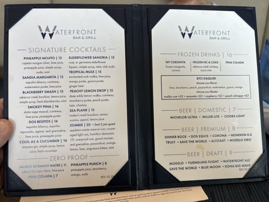Menu photo 1 Waterfront Bar & Grill Horseshoe Bay, TX Menu photo 1 Waterfront Bar & Grill Horseshoe Bay, TX