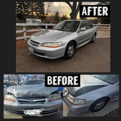 Discount Dent Repair - Front collision is good as new in three days